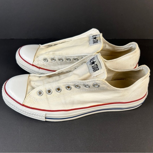 Converse Cream Men’s Slip-On Sneakers 11.5 - Picture 6 of 11